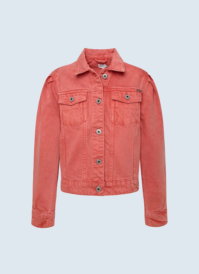 Chamarras de mezclilla Pepe Jeans M xico Everly Ni a Rojos